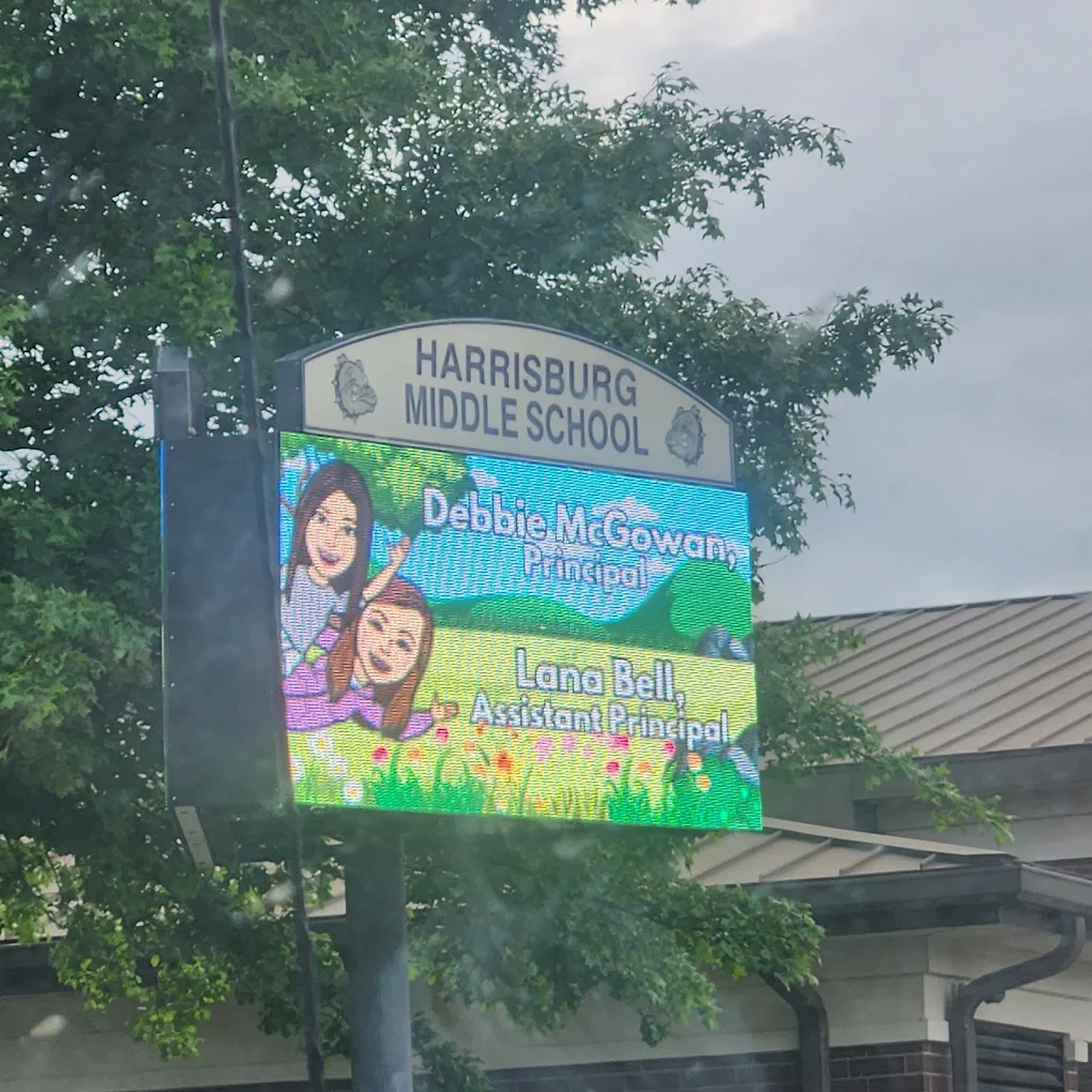 Small business using an LED window sign for promotion